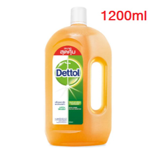 (1200 ml) Dettol น้ำยาฆ่าเชื้อโรค เดทตอล น้ำยาทำความสะอาด