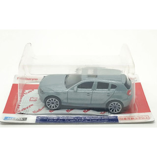 Majorette BMW Series 1 Metallic Silver ล้อ 10S Scale 1/58 (8cm) Kabaya package (สีแดง)