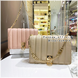 LYN กระเป๋าสะพายข้าง  Eden Crossbody M  : LL23CBS112  แท้จากชอป พร้อมอุปกรณ์
