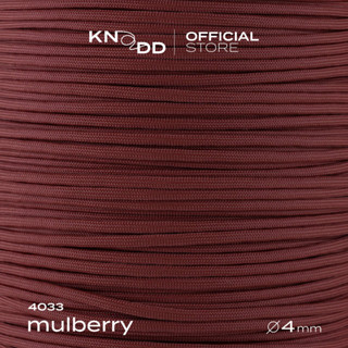 KNODD พาราคอร์ดไนลอน นำเข้าจากอเมริกา สี No.4033: Mulberry ขนาด 4มม