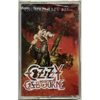 Cassette Tape เทปคาสเซ็ตเพลง Ozzy Osbourne The Ultimate Sin ลิขสิทธิ์ ซีล