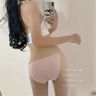 กางเกงในทรงบิกินี่แบบไร้ขอบ ใส่สบาย มี 8 สี #ไร้ขอบ-817