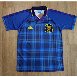 เสื้อบอลย้อนยุค ทีมชาติสกอตแลนด์ Scotland ปี 1994/96 เกรด AAA