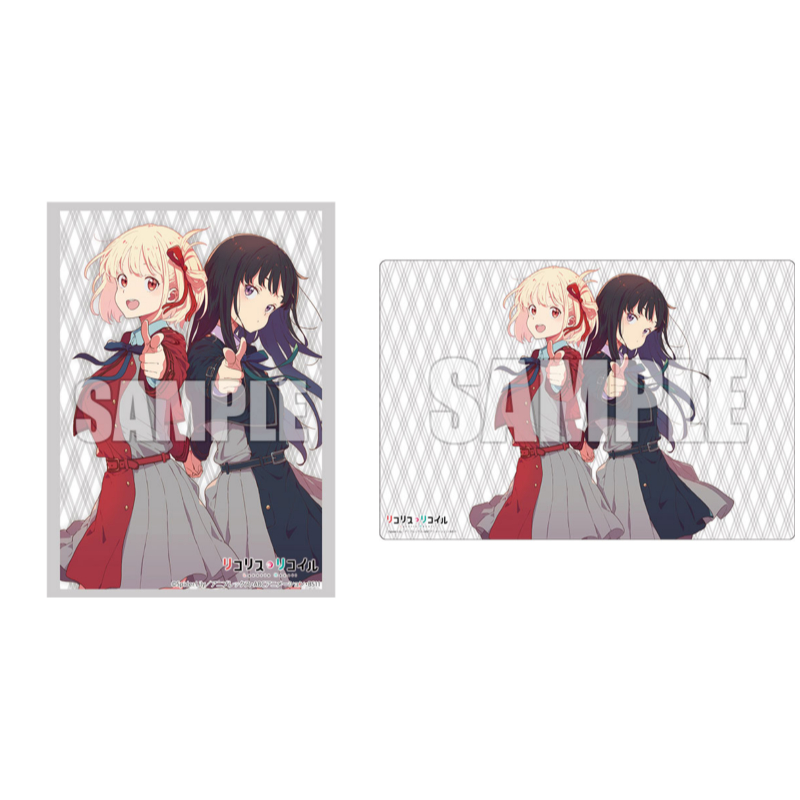 Bushiroad Sleeve & Rubber Mat Collection V2 Extra Lycoris Recoil : Chisato & Takina - ซองใส่การ์ด