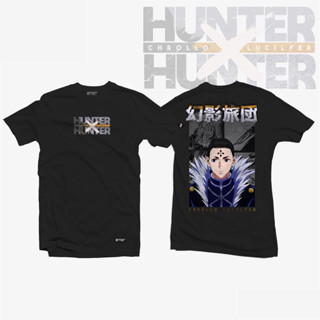 อนิเมะ Hunter x Hunter - เสื้อยืดแขนสั้น Chrollo Lucilfer v2 ผ้าฝ้ายแท้