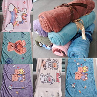 JUMBO!!90x160cm.ผ้าเช็ดตัวจัมโบ้ ผ้าเช็ดตัวผืนใหญ่ ผ้าเช็ดตัวขนแกะ ลายการ์ตูน น่ารักๆ ผ้านุ่มมาก นุ่งอาบน้ำได้ AAA