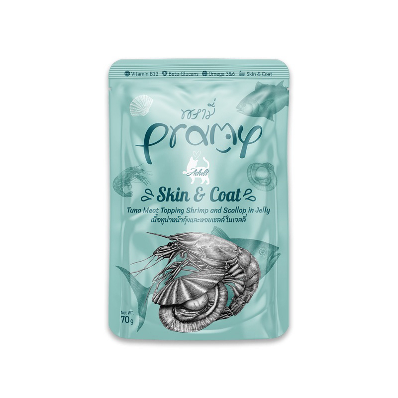 Pramyพรามี่อาหารแมว.