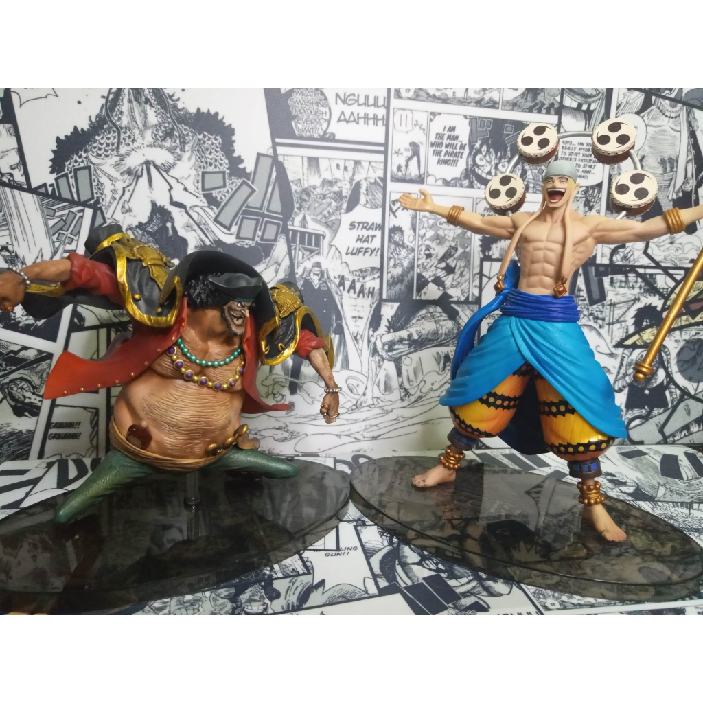 ทีช หนวดดำ SC / ก๊อต เอเนล SC /  Teash SC &  God Enel SC  SCultures one piece วันพีช ของแท้