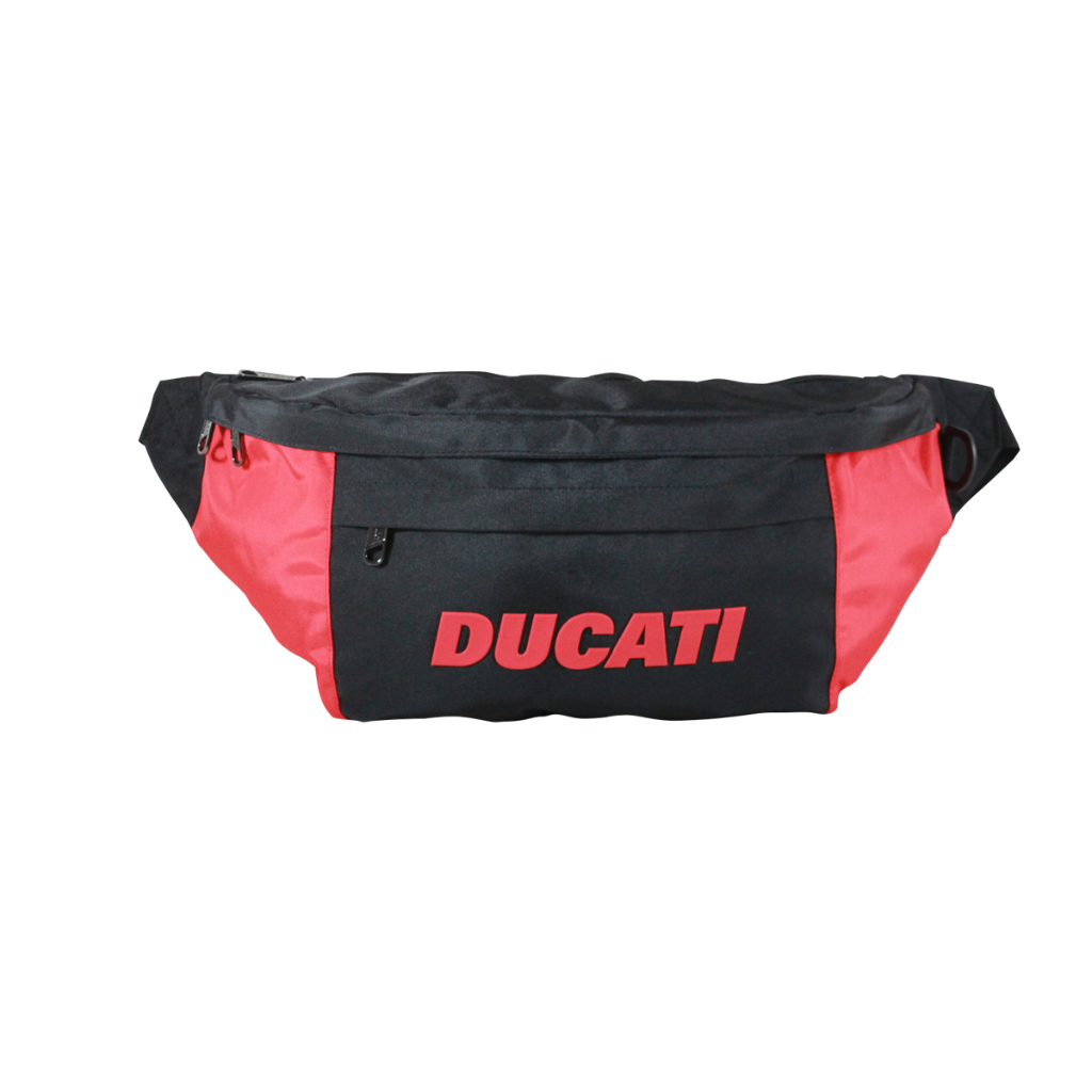 Ducati กระเป๋าคาดอกคาดเอวลิขสิทธิ์แท้ดูคาติ ขนาด 11x36x20 cm. DCT49 203