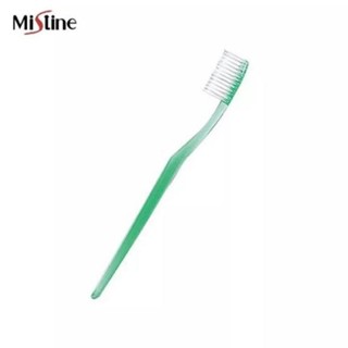 mistine herbal toothbrush แปรงสีฟัน มิสทิน เฮอร์บัล สีเขียว (พร้อมกล่องบรรจุ)