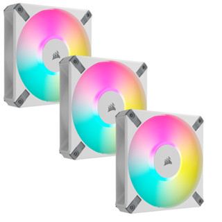 Corsair iCUE AF120 RGB Elite 120mm PWM / AF140 RGB Elite 140mm / Triple Fan Kit / Dual Fan kit / Single Fan kit - White