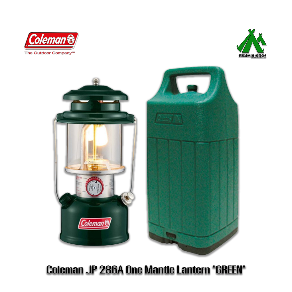 Coleman JP 286A One Mantle Lantern "GREEN"