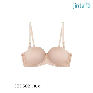 Jintana เสื้อชั้นใน จินตนา รุ่น Daily รหัส JBD502 (มีโครง) เสื้อในครึ่งคัพ เสื้อในใส่สบาย