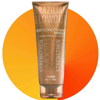 Brazilian Blowout Deep Conditioning Masque 240ml บราซิลเลียน โบลวเอ้าท์ ดีพ คอนดิชันนิ่ง มาส์ก