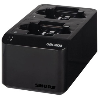 Shure SBC203E เครื่องชาร์ตถ่านไมลอย shure รุ่น SLXD มีแต่เครื่องชาร์ต ไม่รวมถ่าน