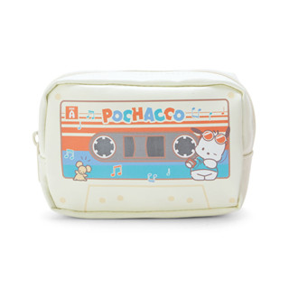 กระเป๋า Sanrio Pouch Cassette Style แบบ Pochacco ทำจากหนัง PU ด้านในมีแถมลูกอม (หมดอายุ 9/2023)