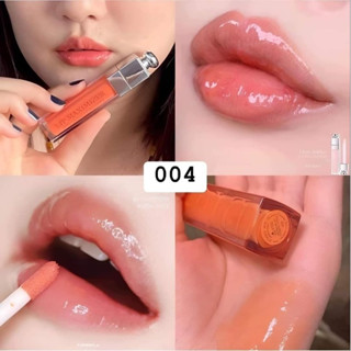 Beauty-Siam แท้ทั้งร้าน !! ลิปกลอสขนาดจริง DIOR LIP MAXIMIZER สี 004 CORAL ขนาด 6 ML. NO BOX