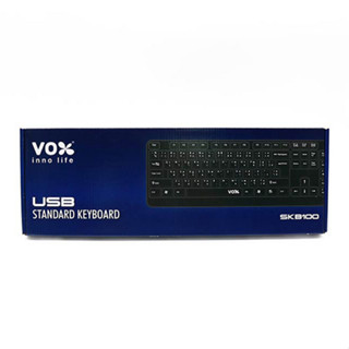 VOX คีย์บอร์ดมีสาย รุ่น SKB100 สีดำ