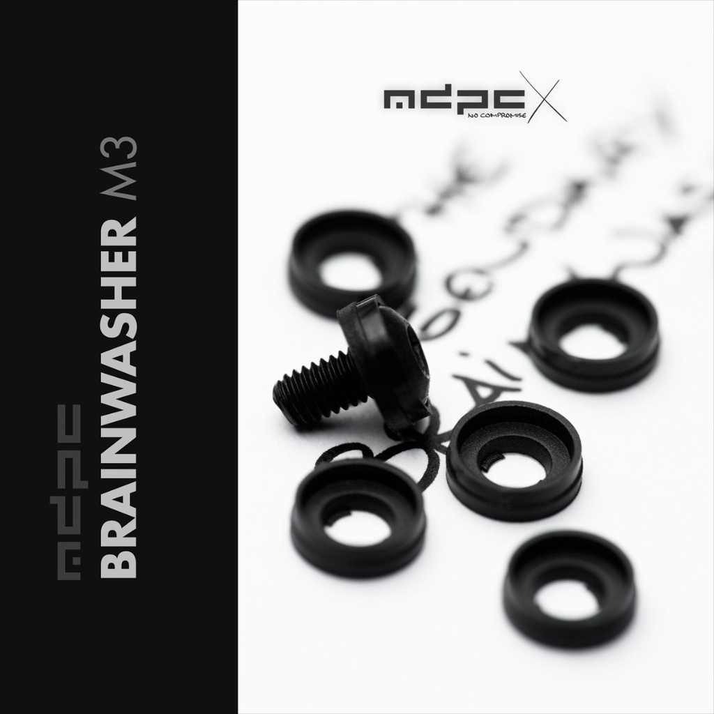 BLACK SCREWS M3X6 และ BRAINWASHER M3 แหวนรอง MDPC-x