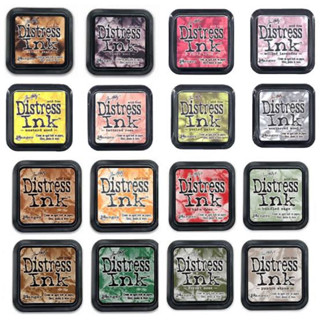 Ranger Ink Tim Holtz Distress® Ink  หมึกปั๊มคุณภาพ สำหรับงานฝีมือ งาน Papercraft  นำเข้า USA