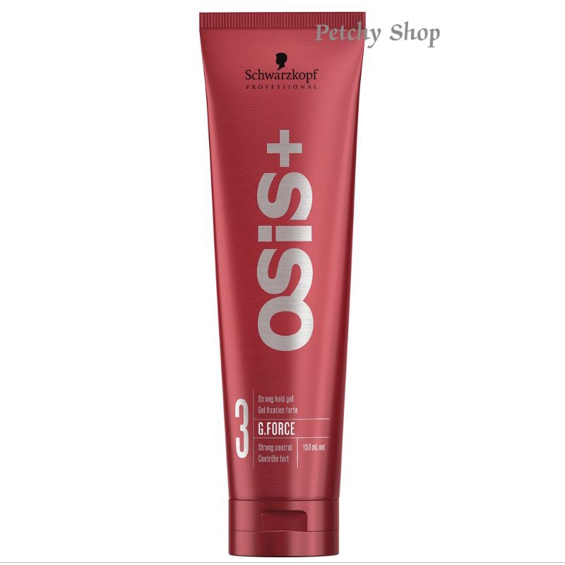 ❤️🤍Schwarzkopf Osis+ G. Force 150ml. เจลจัดแต่งทรงผม ระดับ3