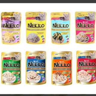 (ซองเดี่ยว)Nekko อาหารเปียกแมว 1ซอง 70 g.