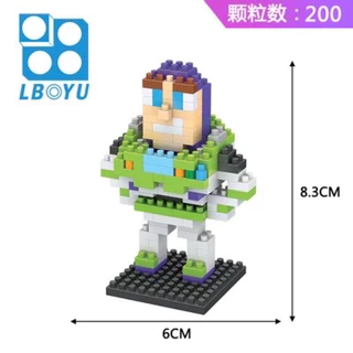 นาโนตัวต่อ ทอยสตอรี่ จำนวน 200+ PCS NO.8196A-8199A นาโนตัวต่อ ทอยสตอรี่ จำนวน 200+ PCS NO.8196A-8199A