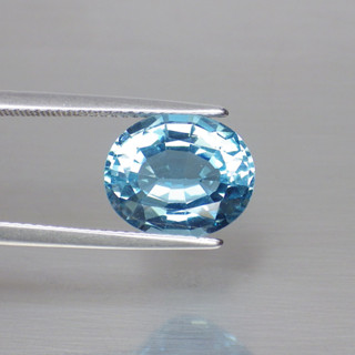 พลอย โทพาส ธรรมชาติ แท้ ( Natural Sky Blue Topaz ) หนัก 5.73 กะรัต