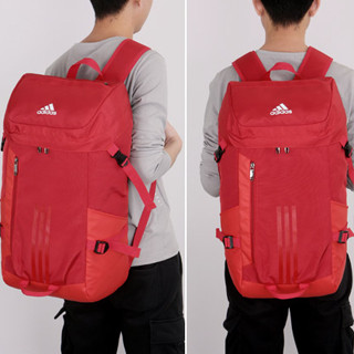 Adidas Trip Bag ความจุขนาดใหญ่กระเป๋าสะพายคู่กันน้ำ 60L กระเป๋าสะพายคู่สำหรับผู้ชายและผู้หญิง