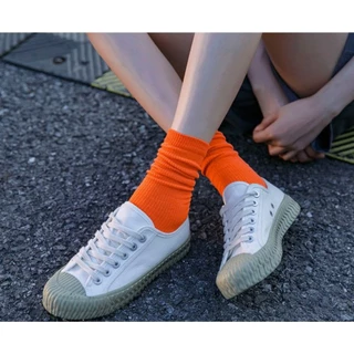 🧦💥พร้อมส่งจากไทยจ๊ะ💥🧦ถุงเท้าแฟชั่น ถุงเท้าข้อยาว หลากสี