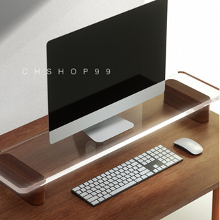 ชั้นวางจอคอม แท่นวางจอคอมพิวเตอร์ monitor stand ชั้นวางจอมินิมอล จัดโต๊ะคอม ชั้นวางโน้ตบุ๊ค