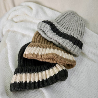 H021 - Beanie stripes hat