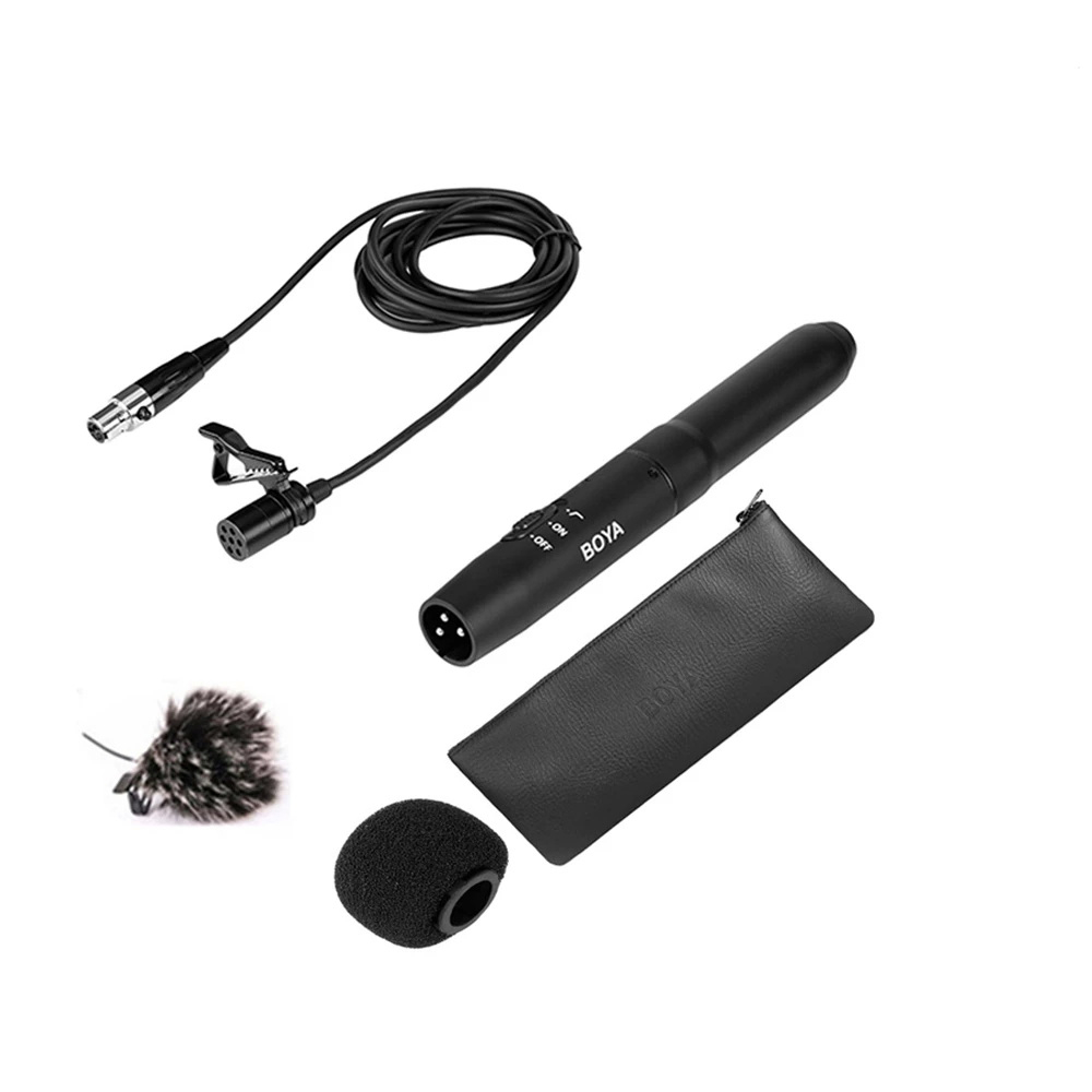 Boya By-M11C Professional Cardioid Condenser Lavalier Microphone System ซื้อ1แถม2