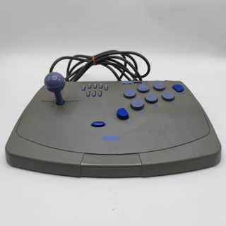 SEGA SATURN VIRTUA STICK Fighting Controller HSS-0104 เทสแล้ว ใช้งานได้ปกติทุกปุ่ม สำหรับ SEGA SATURN [SS]