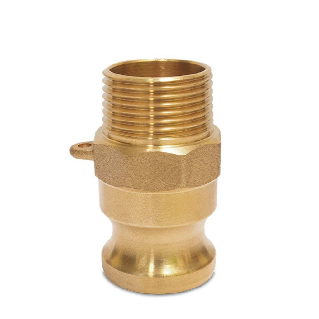 Brass Camlock Part F 1/2 inch-2 inch,BSPT ข้อต่อสวมเร็วทองเหลือง
