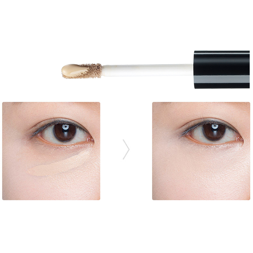 แท้💯ส่งไว🚀 The Saem Cover Perfection Tip Concealer SPF28 PA++ / Fixealer SPF30 PA++ 6.5g คอนซีลเลอร์ #8 #VV รูปที่ 6