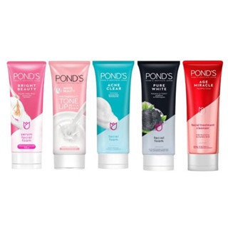 Ponds White Beauty Facial Foam 100g พอนด์ส โฟมล้างหน้า (1 ชิ้น)