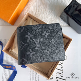 NEW LOUIS VUITTON MULTIPLE SHORT ECLIPSE MONOGRAM CANVAS MICROCHIP