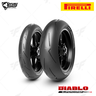 ยาง/ยางรถมอเตอร์ไซค์/ยางบิ๊กไบค์ PIRELLI : DIABLO SUPERCORSA SC V4 ยางสายฟ้า อีกระดับของ เทพเหนือเทพ! ใหม่ล่าสุด 2023!!