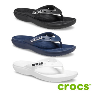 [ลิขสิทธิ์แท้] CROCS Classic Flip ใส่สบาย รองเท้าแตะ คร็อคส์ แท้ รุ่นฮิต ได้ทั้งชายหญิง รองเท้าเพื่อสุขภาพ