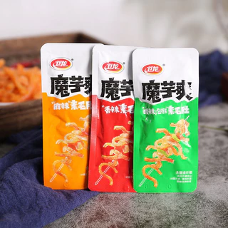 魔芋爽 หม่าล่า เส้นบุก *1ซองใหญ่* 80กรัม บุกหม่าล่า รสเผ็ด อาหารว่างของคนจีนหูหนาน