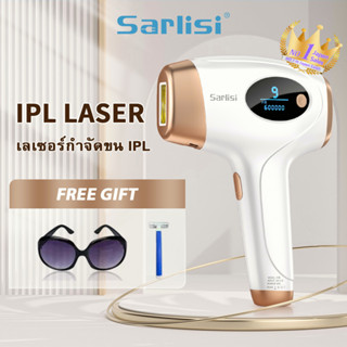 Sarlisi IPL AI01 เครื่องกำจัดขน&amp;หน้าใส การกำจัดขนที่ไม่เจ็บปวด 9 รังสีอัตโนมัติ สำหรับผู้ชายและผู้หญิง