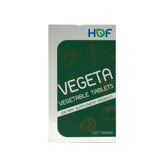 HOF Vegeta ผักอัดเม็ด 120 เม็ด