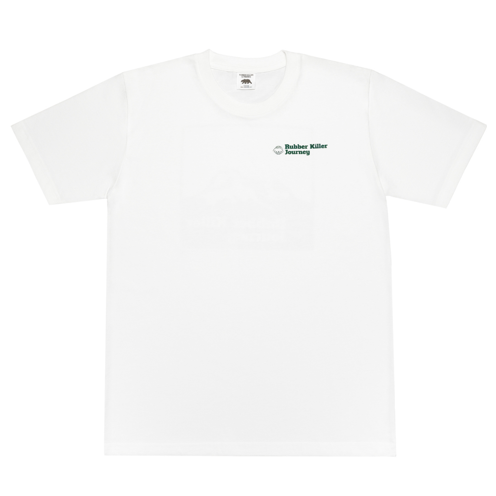 Rubber Killer - CHIANG DAO MOUNTAIN T-SHIRT - White - 100540004