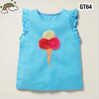 💥พร้อมส่งจากไทย💥GT64 เสื้อยืดแขนสั้น ลายน่ารัก ผ้าไม่หนา ใส่สบาย ระบายอากาศได้ดี คุณภาพดีเว่อร์เช่นเคย‼️