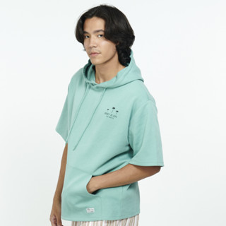 BODY GLOVE Mens CALIFORNIA DREAMIN Hoodies เสื้อฮู้ดแขนสั้น สีเขียว-03