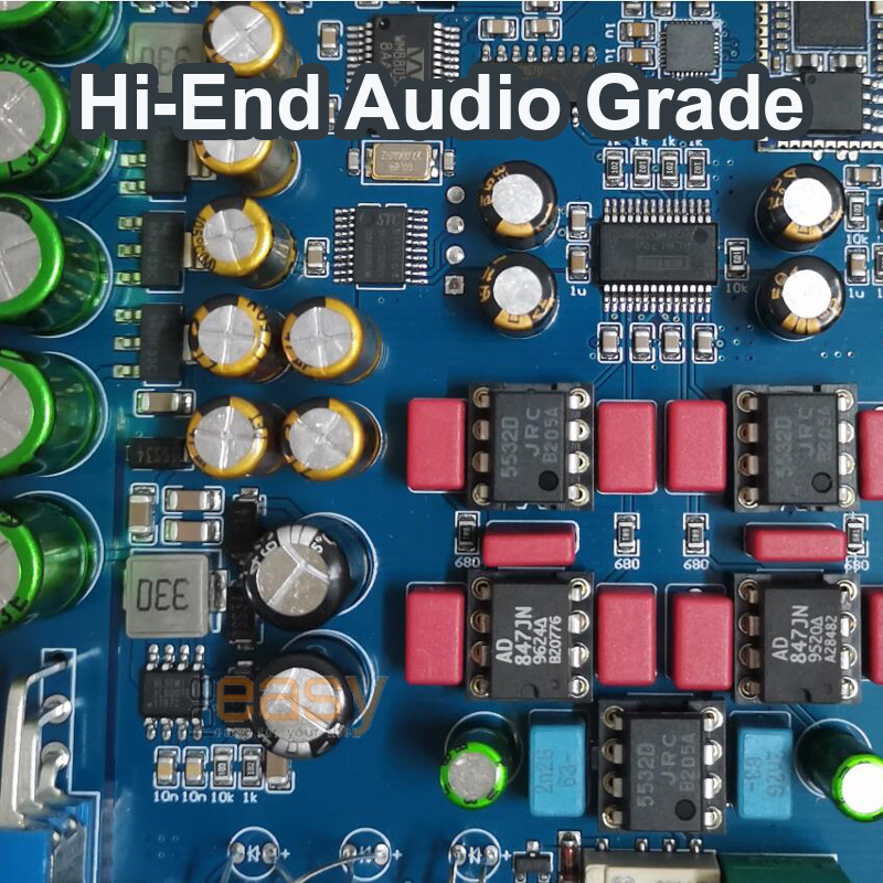 เสียงดีมาก QCC3084 + PCM1794 Dac HiFi รับสัญาณ Bluetooth 5.4 LDAC APTXHD Hires
