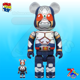 (ของแท้) Bearbrick Kamen Rider Blade 400+100% แบร์บริค Be@rbrick by Medicom Toy ของใหม่ มือ 1