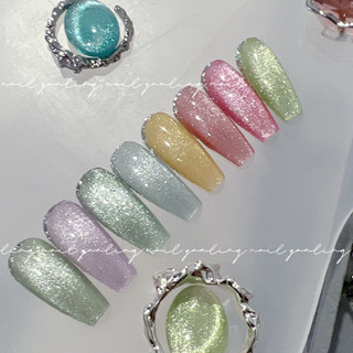 สีลูกแก้วCateyeโทนสี&gt;&gt;Candy&lt;&lt; แบรนด์Adhere