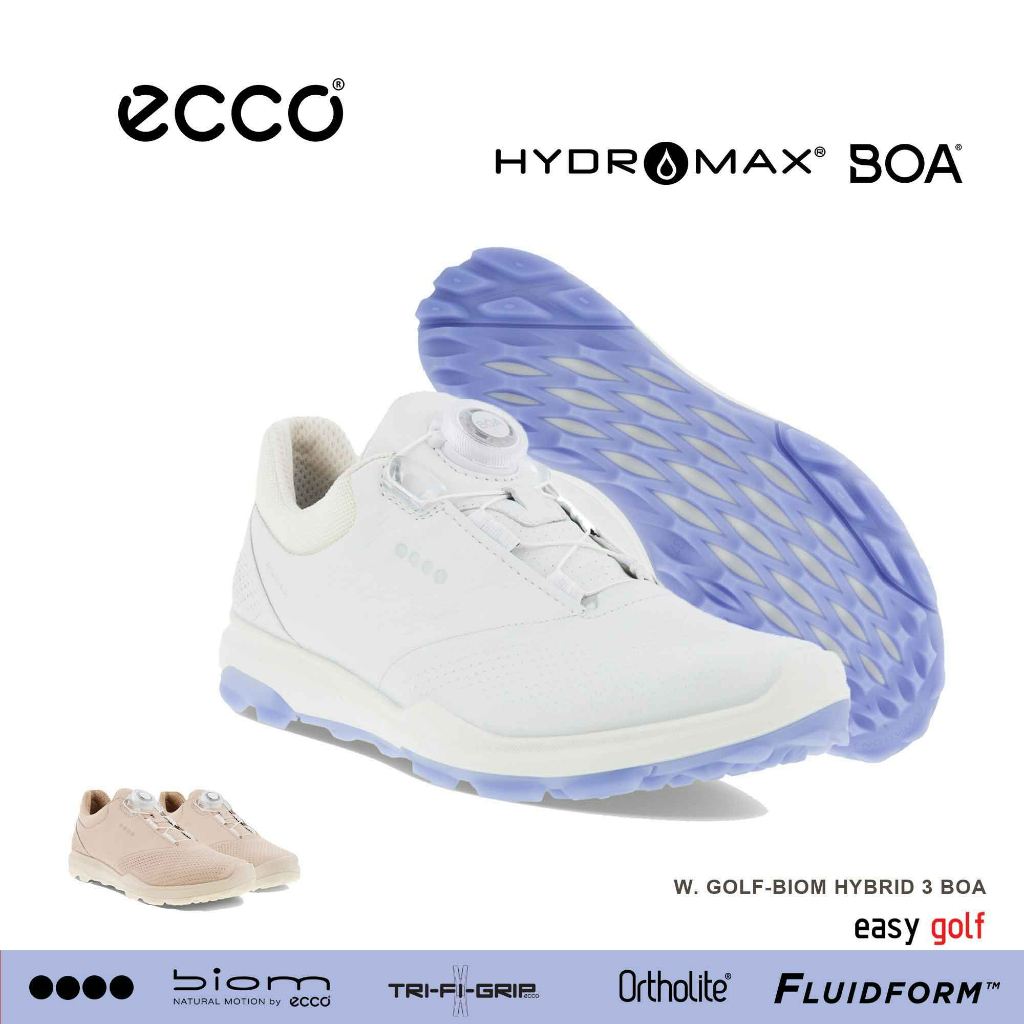 ECCO BIOM HYBRID 3 BOA WOMEN ECCO GOLF GOLF SHOES รองเท้ากีฬากอล์ฟผู้หญิง SS23